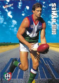 1996 Select AFL #371 David Hynes Front